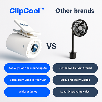 ClipCool™ Clip-On Car AC